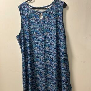 Nuu Muu Keyhole Chill dress/tunic - 3x - athletic activewear